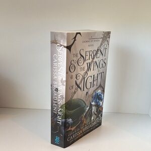 The Serpent & The Wings of Night by Carissa Broadbent - Gray Cover